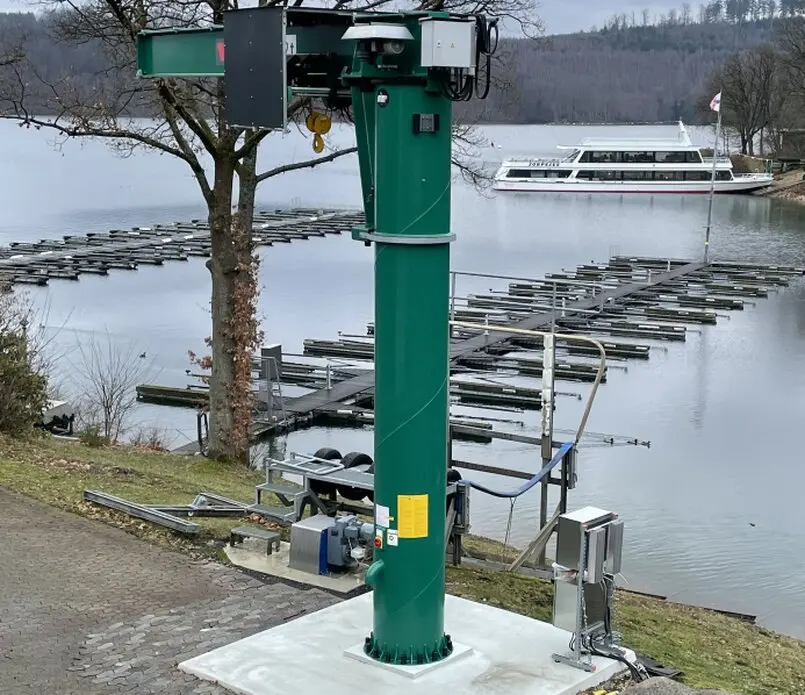 Krananlage, Bedienung nur mit Zertifizierung